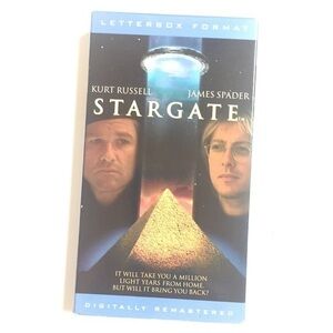 Vintage STARGATE Movie (1994) Kurt Russell & James Spader - VHS